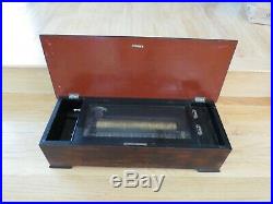 Antique Swiss music Box 24 inch box working SEE VIDEO