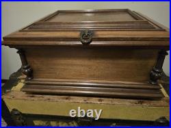 Antique Symphonion Disc Music Box with Ludwig Brüder Disc Working Germany