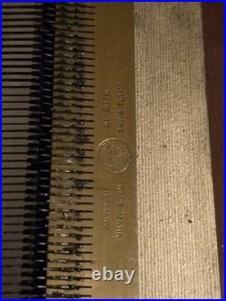 Antique Symphonion Disc Music Box with Ludwig Brüder Disc Working Germany