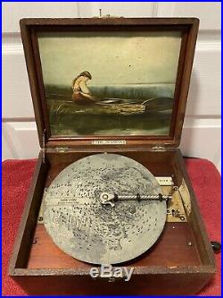 Antique The Olympia Music Box By F. Otto and Sons