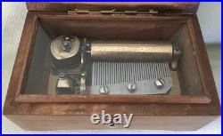 Antique Thorens 3 Airssongs Music Box, Prior Ruegue Era Completely Refurbished Antique Thorens 3 Airssongs Music Box, Prior Ruegue Era Completely Refurbished