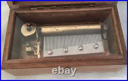 Antique Thorens 3 Airssongs Music Box, Prior Ruegue Era Completely Refurbished