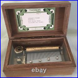 Antique Thorens 3 Airssongs Music Box, Prior Ruegue Era Completely Refurbished
