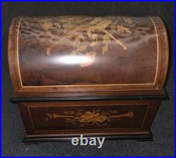 Antique Thorens Automatic Disc Music Works Treasure Chest 30 Teeth 9 Discs Antique Thorens Automatic Disc Music Works Treasure Chest 30 Teeth 9 Discs