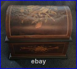 Antique Thorens Automatic Disc Music Works Treasure Chest 30 Teeth 9 Discs Antique Thorens Automatic Disc Music Works Treasure Chest 30 Teeth 9 Discs