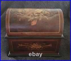 Antique Thorens Automatic Disc Music Works Treasure Chest 30 Teeth 9 Discs Antique Thorens Automatic Disc Music Works Treasure Chest 30 Teeth 9 Discs