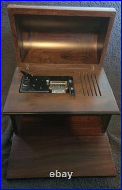 Antique Thorens Automatic Disc Music Works Treasure Chest 30 Teeth 9 Discs Antique Thorens Automatic Disc Music Works Treasure Chest 30 Teeth 9 Discs