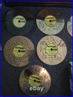 Antique Thorens Automatic Disc Music Works Treasure Chest 30 Teeth 9 Discs Antique Thorens Automatic Disc Music Works Treasure Chest 30 Teeth 9 Discs
