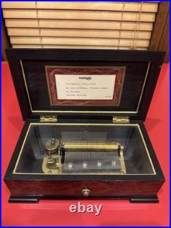 Antique Thorens Music Box Swiss Made 4 Songs Only 50 Made In Switzerland