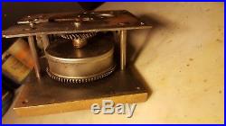 Antique Thorens Very Large Music Box Mechanism Comb Bedplate Restoration Project