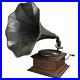 Antique-Victor-Victrola-Phonograph-Talking-Machine-with-Tin-Horn-Phonographs-01-sae