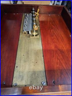 Antique/Vintage 19th C. REGINA Victorian Table Top Music Box -Plays 15.5 Discs
