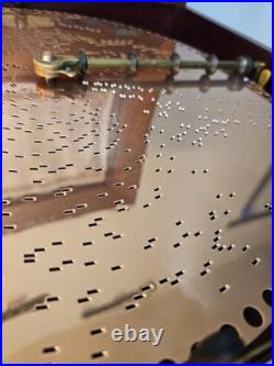 Antique/Vintage 19th C. REGINA Victorian Table Top Music Box -Plays 15.5 Discs