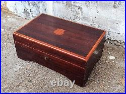 Antique Vintage Swiss Thorens 3 Song Mechanical Lullaby Music Box Antique Vintage Swiss Thorens 3 Song Mechanical Lullaby Music Box