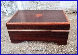 Antique Vintage Swiss Thorens 3 Song Mechanical Lullaby Music Box Antique Vintage Swiss Thorens 3 Song Mechanical Lullaby Music Box