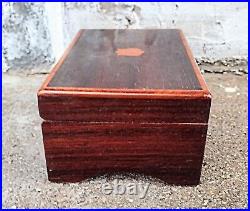 Antique Vintage Swiss Thorens 3 Song Mechanical Lullaby Music Box Antique Vintage Swiss Thorens 3 Song Mechanical Lullaby Music Box