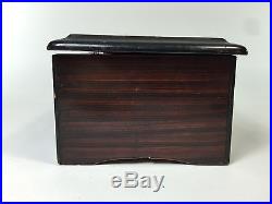 Antique Vintage Wood 6 Airs 4 3/8 Cylinder MUSIC BOX c1800-1885 Works A85