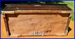 Antique Wooden Cylinder Swiss Music Box for parts or repair Antique Wooden Cylinder Swiss Music Box for parts or repair