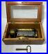 Antique-Wooden-Pre-1900-Music-Box-Key-Wind-Two-Songs-Beautiful-01-ymqe
