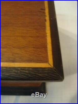 Antique Wooden Swiss Cylinder Music Box