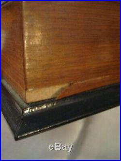 Antique Wooden Swiss Cylinder Music Box