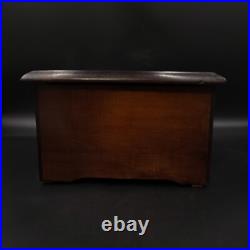 Antique c. 1870 B. H. Abrahams Swiss Cylinder 8 Air 24 Note Wood Music Box Works Antique c. 1870 B. H. Abrahams Swiss Cylinder 8 Air 24 Note Wood Music Box Works