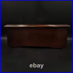 Antique c. 1870 B. H. Abrahams Swiss Cylinder 8 Air 24 Note Wood Music Box Works