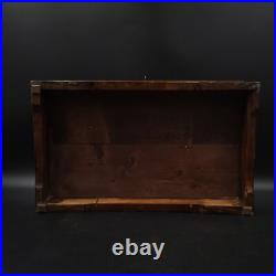 Antique c. 1870 B. H. Abrahams Swiss Cylinder 8 Air 24 Note Wood Music Box Works