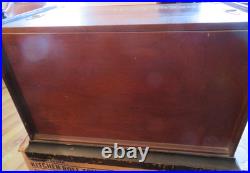 Antique c1880-1890 Concert Roller Organ Hand Crank with 15 Cobb Rolls as-is Estate