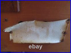 Antique c1880-1890 Concert Roller Organ Hand Crank with 15 Cobb Rolls as-is Estate