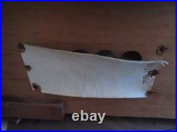 Antique c1880-1890 Concert Roller Organ Hand Crank with 15 Cobb Rolls as-is Estate