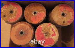 Antique c1880-1890 Concert Roller Organ Hand Crank with 15 Cobb Rolls as-is Estate