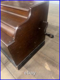 Antique c1880-1890 The Improved Celestina Hand Crank Organette Untested