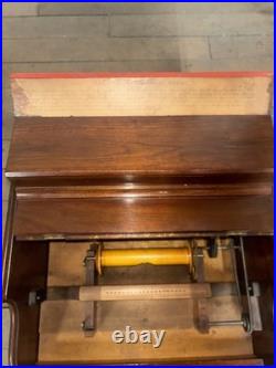 Antique c1880-1890 The Improved Celestina Hand Crank Organette Untested