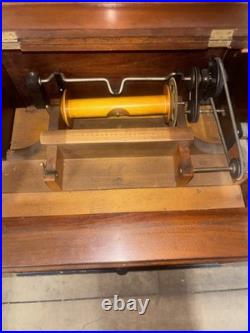 Antique c1880-1890 The Improved Celestina Hand Crank Organette Untested