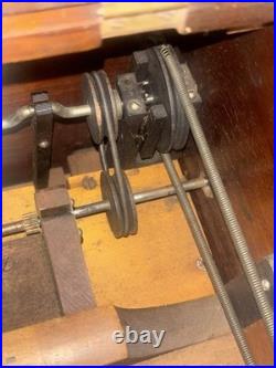 Antique c1880-1890 The Improved Celestina Hand Crank Organette Untested