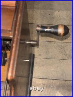 Antique c1880-1890 The Improved Celestina Hand Crank Organette Untested