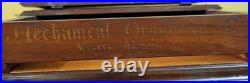 Antique ca1890 MECHANICAL ORGANETTE COMPANY Paper Roller Organ Mu G2U