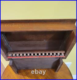 Antique ca1890 MECHANICAL ORGANETTE COMPANY Paper Roller Organ Mu G2U