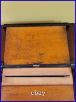 Antique ca1890 MECHANICAL ORGANETTE COMPANY Paper Roller Organ Mu G2U