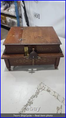 Antique ca1890 MECHANICAL ORGANETTE COMPANY Paper Roller Organ Mu G2U