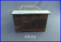 Antique cylinder music box