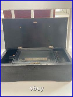 Antique cylinder music box pre 1900 likely Swiss Antique cylinder music box pre 1900 likely Swiss