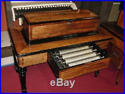 Antique interchangeable music box