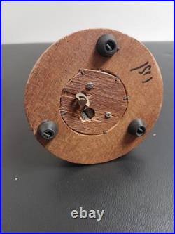 Antique singing bird in a cage, a mechanical music box Working Tested