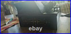 Antique the Gem Roller Organ with 12 Cobs