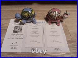 Ardleigh Elliott Wonder's Of Nature Tiffany The Turtle, Magnolia Music Boxes