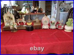 Assorted Collectible Music Boxes & Figurines. Massive lot will sell individually