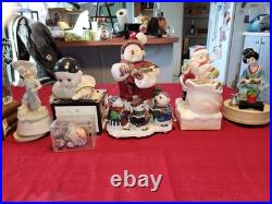 Assorted Collectible Music Boxes & Figurines. Massive lot will sell individually