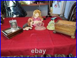 Assorted Collectible Music Boxes & Figurines. Massive lot will sell individually